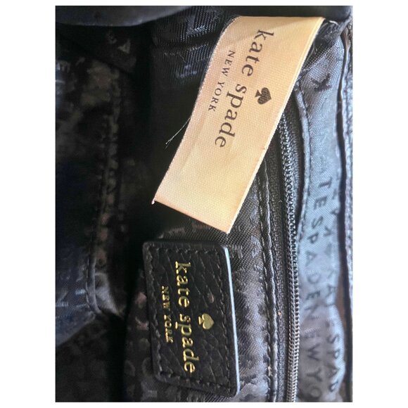 Kate Spade Black Leather Backpack with adjustable straps - Chester Street - Picture 8 of 9